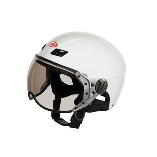 Mũ bảo hiểm Andes 3S-109K ( trơn bóng ) Mũ bảo hiểm 1/2 đầu 4