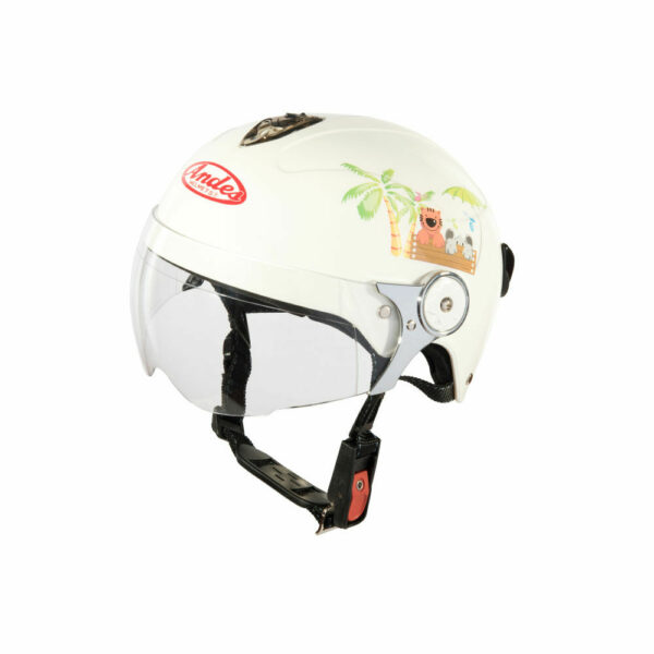 Mũ bảo hiểm trẻ em có kính Andes 3S-108SK (Tem Bóng)  